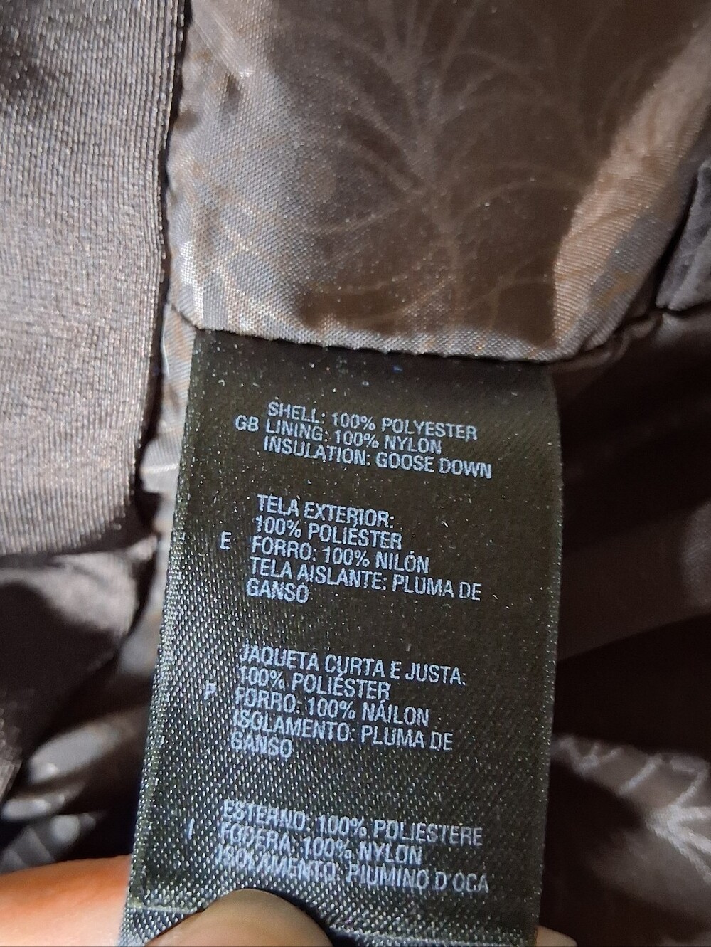The North Face Prodigy 600 Down Ski Jacket Puffer Coat Hooded Brown Womens M - Picture 14 of 16